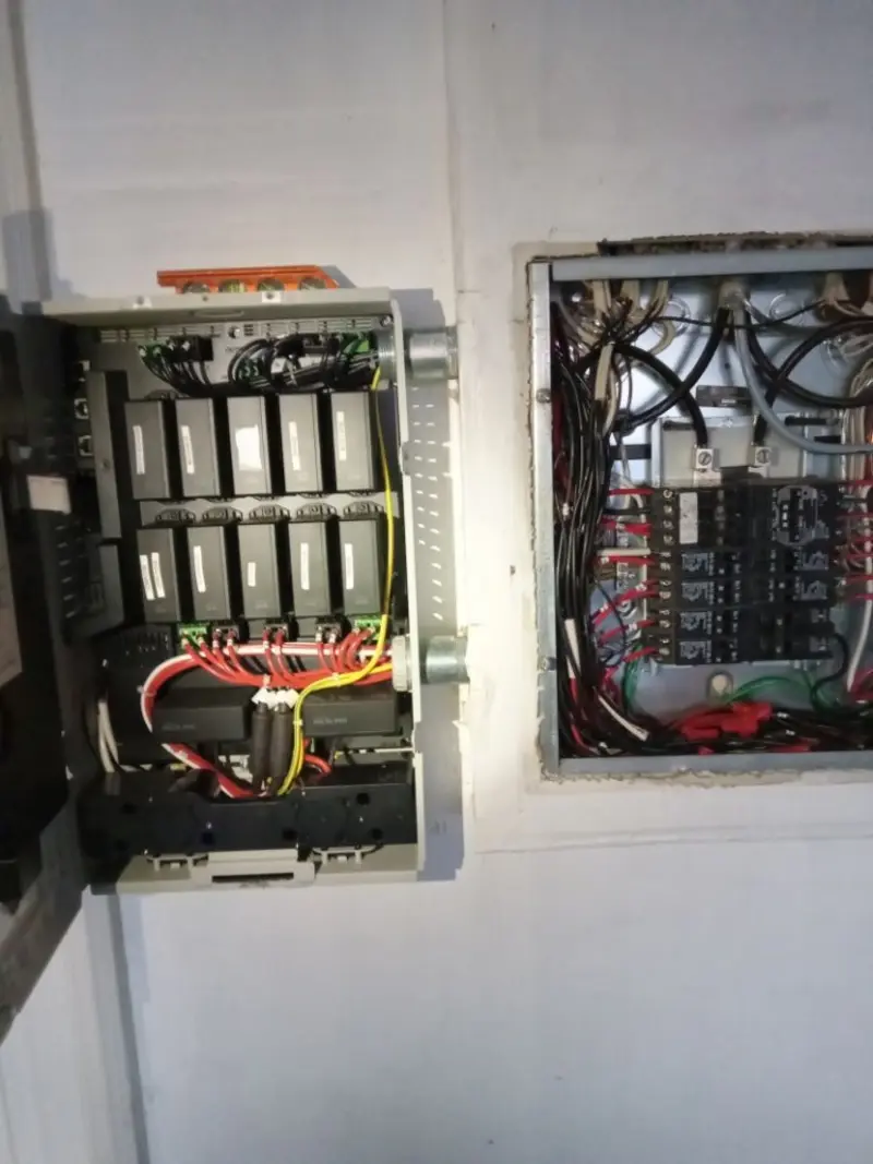 Electrical panel upgrade completed for Indoor Lighting Installation in Tallapoosa